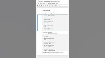 NumPy Broadcasting Explained 🚀 #numpy #Python #DataScience #MachineLearning #CodingTips