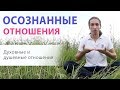 Осознанные отношения. Духовные душевные отношения