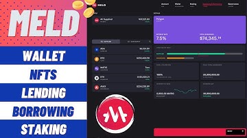 MELDapp - CARDANO & EVM Support! NEW Features Review (Wallet, NFTs, Lending, Borrowing & Staking!)