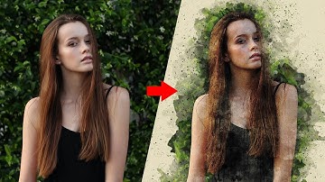 Mixed Watercolor Photoshop Action | 20-In-1 Magical Watercolor Actions Bundle | Artixty