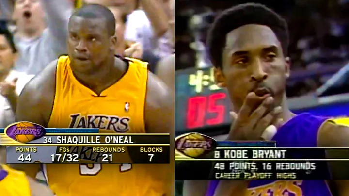 Shaquille O’Neal & Kobe Bryant 2001 PLAYOFFS HIGHLIGHTS