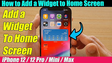 iPhone 12/12 Pro: How to Add a Widget to Home Screen