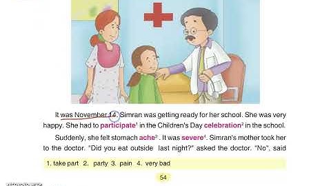 Class 4 PSEB Rainbow-4 (English book)- Lesson 6: Health in Our Hands (Part -1)