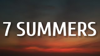 Morgan Wallen - 7 Summers (Lyrics)