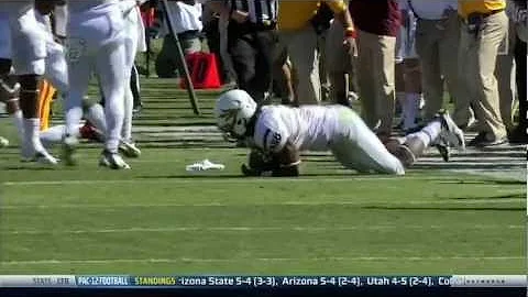 JediASU: Carl Bradford Forced Fumble Sets up a Chr...
