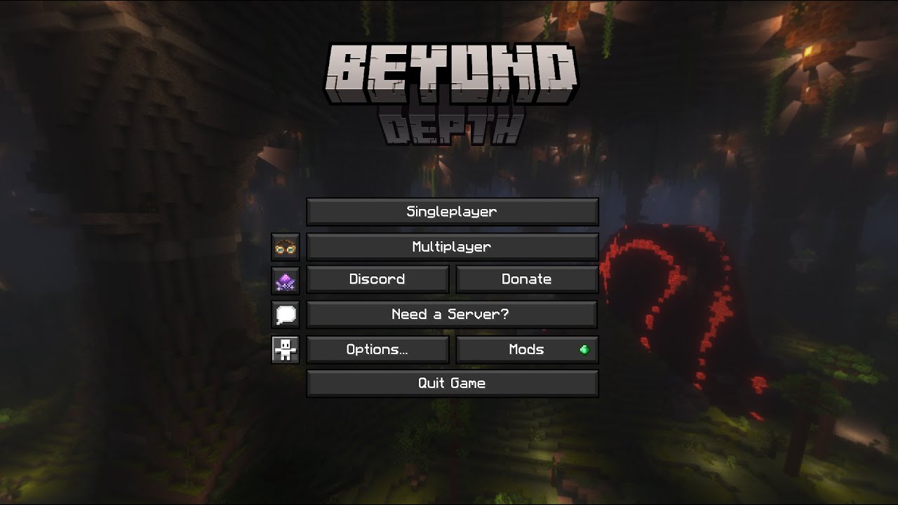 Minecraft Without Depth Playing Minecraft Beyond Depth modpack! - YouTube
