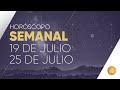 HOROSCOPO SEMANAL | 19 AL 25 DE JULIO | ALFONSO LEÓN ARQUITECTO DE SUEÑOS