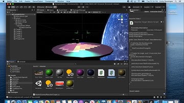 Demo  -- How to make the target react (rotate and move) at a shooting for Google Cardboard VR