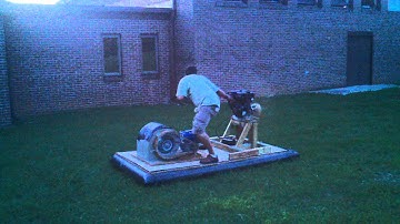 Homemade Hovercraft Test Flight 2.0