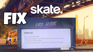 Fix Skate Error Code 852146987 | Failed to Connect to EA Services (Early Access/PC/Console)