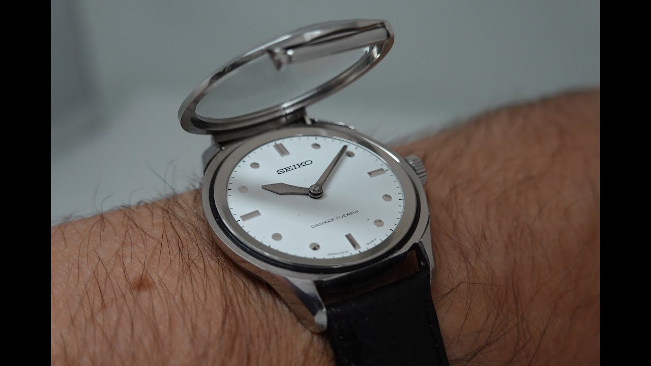 1968 Seiko Braille watch for the visually impaired. Model reference  6618-8001. - YouTube