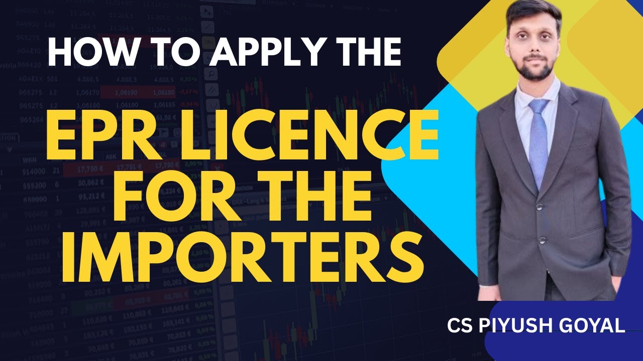 How to apply EPR Registration for importers || EPR Registration process ...