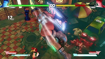 STREET FIGHTER V Cammy hit confirm CA