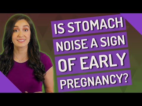 is-stomach-noise-a-sign-of-early-pregnancy?