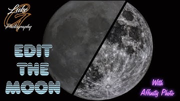 Quick tutorial- Editing the moon with Affinity Photo