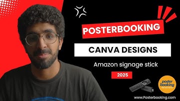 Amazon Signage stick FREE digital signage with Canva 2025
