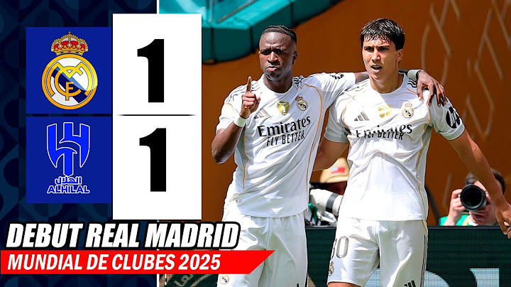 Así fue el DEBUT del REAL MADRID vs AL HILAL 1-1 | MUNDIAL de CLUBES 2025