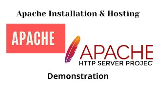 Installation of Apache Web Server on Windows 10 & Hosting a Website