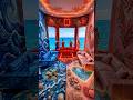 THIS TRIPLE FLOOR IS JUST INSANE! 😱💙❤️💖Aquarium, Neon Square & Heart Luxury Floor ✨ #epoxyfloor