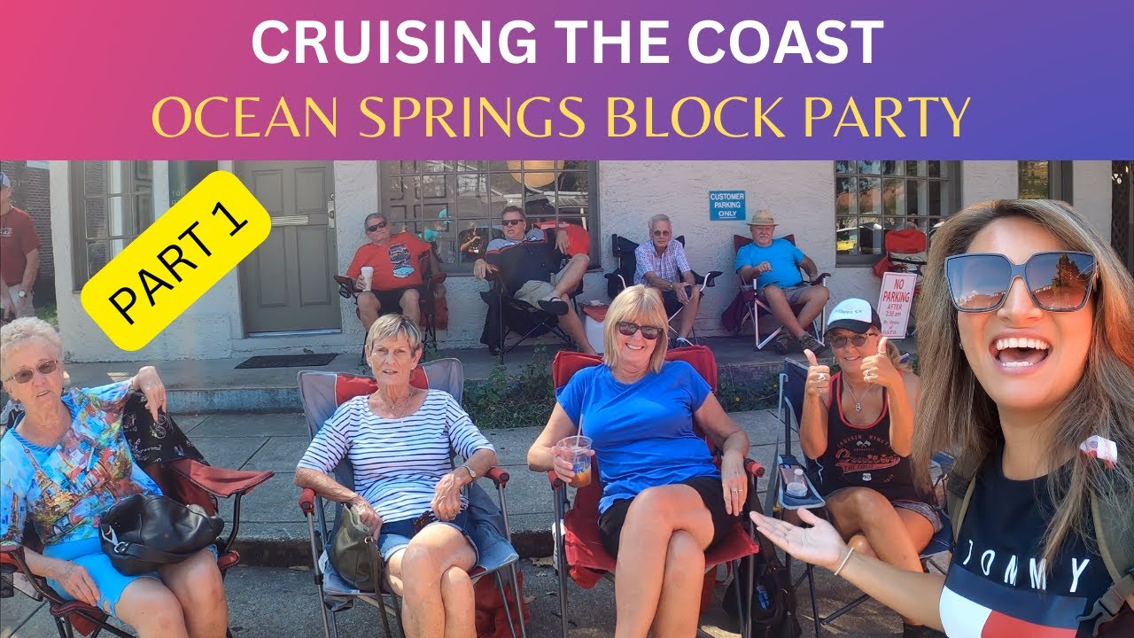 CRUISING THE COAST 2022 BLOCK PARTY OCEAN SPRINGS GULFPORT MISSISSIPPI