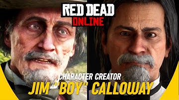JIM "BOY" CALLOWAY: Character Creator (Legendary Gunslinger) RDR2