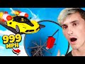 I went 999MPH into DEATH JUMP.. 💥🏎️💨(Roblox)