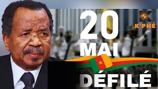 PAUL BIYA AUX COMMANDES DU DEFILE DU 20 MAI 2024