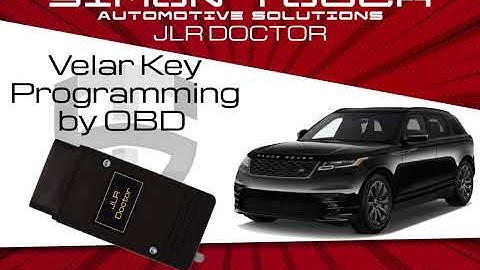 Land Rover Range Rover Velar key programming all keys lost