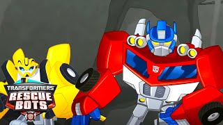 Optimus \& Bumblebee | Transformers: Rescue Bots | Episode | Cartoons for Kids | Transformers Junior