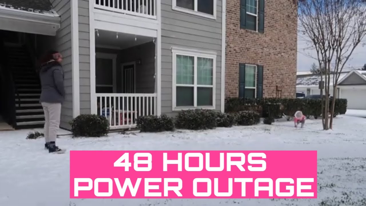TEXAS WINTER STORM 2021 | 48 Hour Power outage | Family Vlog - YouTube