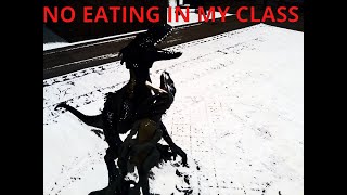 Indoraptor Doesn&#39;t Allow Anyone To Eat In Class | Jurassic World Meme