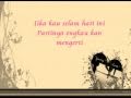 Slam - Jika Kau Rasa Getarnya ( Lirik )