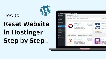 How To Reset WordPress Website In Hostinger - Quick Guide !