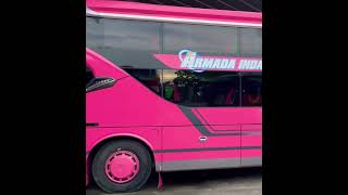 Bus Sleeper Armada Indah lintas Sumatra #shorts #armadaindah