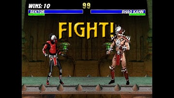 Ultimate Mortal Kombat 3 - Sektor (No Damage) (Very Hard/Master Ladder II)