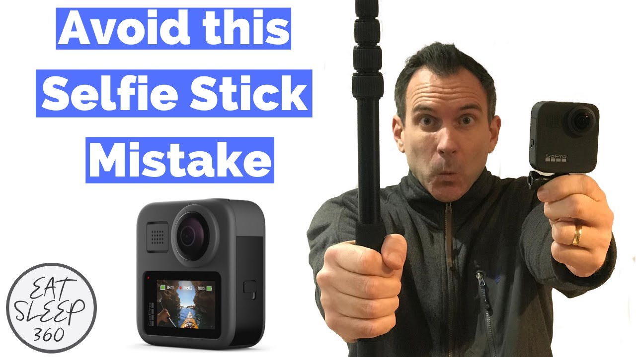 gopro max 360 selfie stick