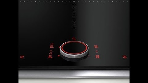 NEFF FlexInduction Hobs with TwistPad Fire Controls and Power Boost Function