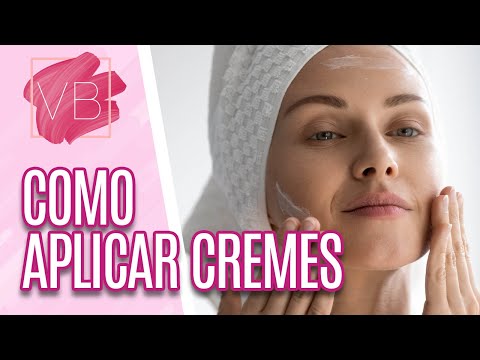 Vídeo: Como Aplicar Creme Facial (com Imagens)