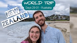 North island beaches of Ruakaka, NZ! 🛫 World Trip Days 29-31 🌏