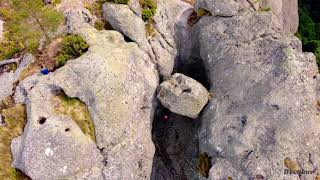 Karadjov Stone , Rhodope Mountains , Bulgaria | Караджов Камък , Родопите , България |4KDroneFootage Resimi