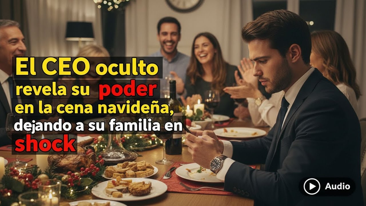 LA CENA NAVIDEÑA SE CONVIERTE EN CAOS, EL SECRETO DEL HIJO HUMILLADO ESTALLA.