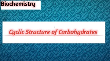 Cyclic Structure of Carbohydrates I Urdu lecture I lecture with Madam Sara Ejaz