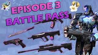 NEW SKINS & BATTLE PASS REWARDS | VALORANT Episode 3 Act 1