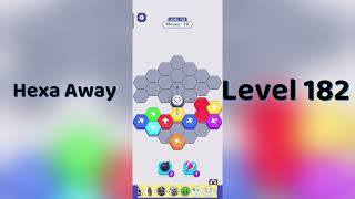🧠 Hexa Away Level 182 Walkthrough