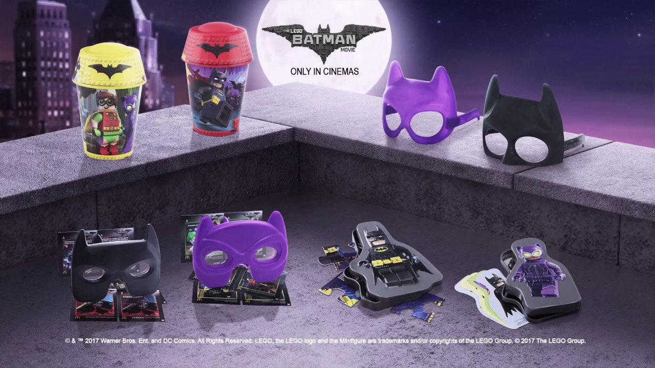 Happy Meal - Lego Batman Movie - McDonalds - Playset 2017 mcdonalds phone number