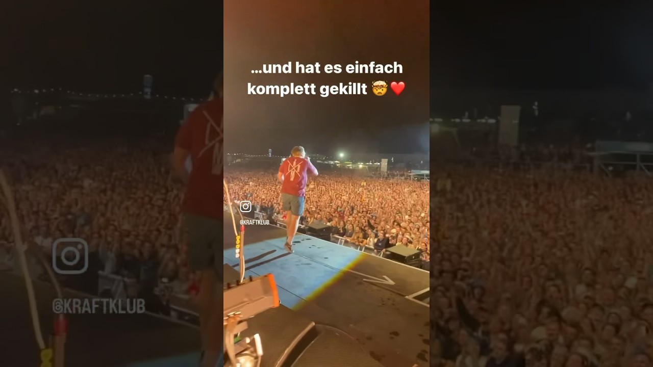 Fan auf Bühne. Legendärer Southside Moment ❤️