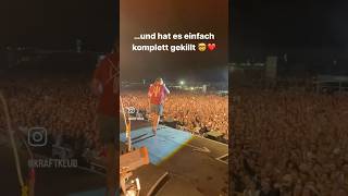 Fan auf Bühne. Legendärer Southside Moment ❤️