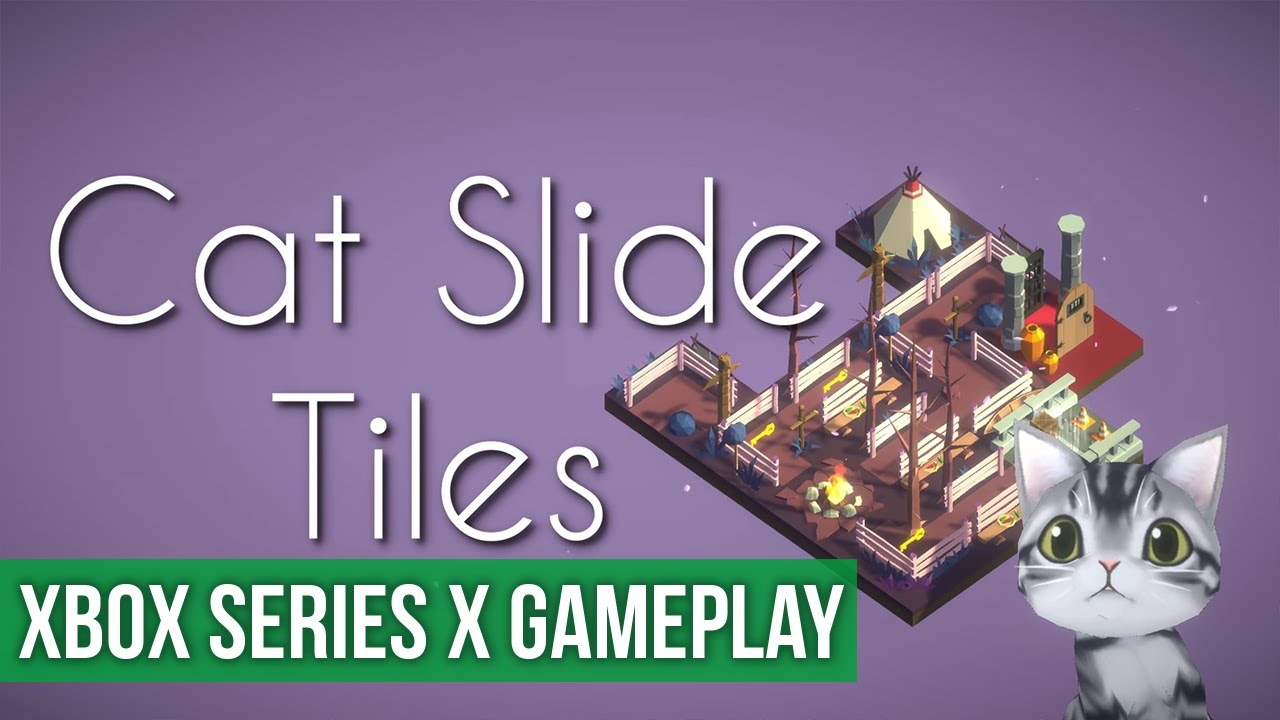 Cat Slide Tiles - Xbox Series X Gameplay