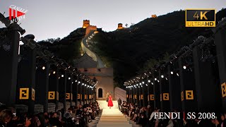 FENDI Spring Summer 2008 China 4K - Canale Moda