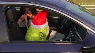 Grinch car buddy Christmas Inflatable